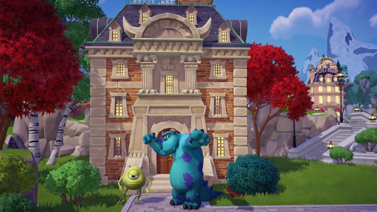 Mike and Sulley in Disney Dreamlight Valley.