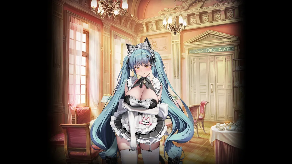 privaty in the perfect maid event in goddess of victory nikke