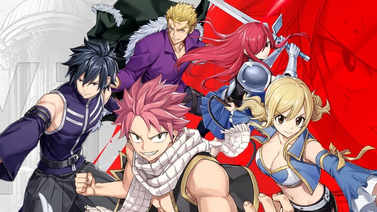 Fairy Tail characters art