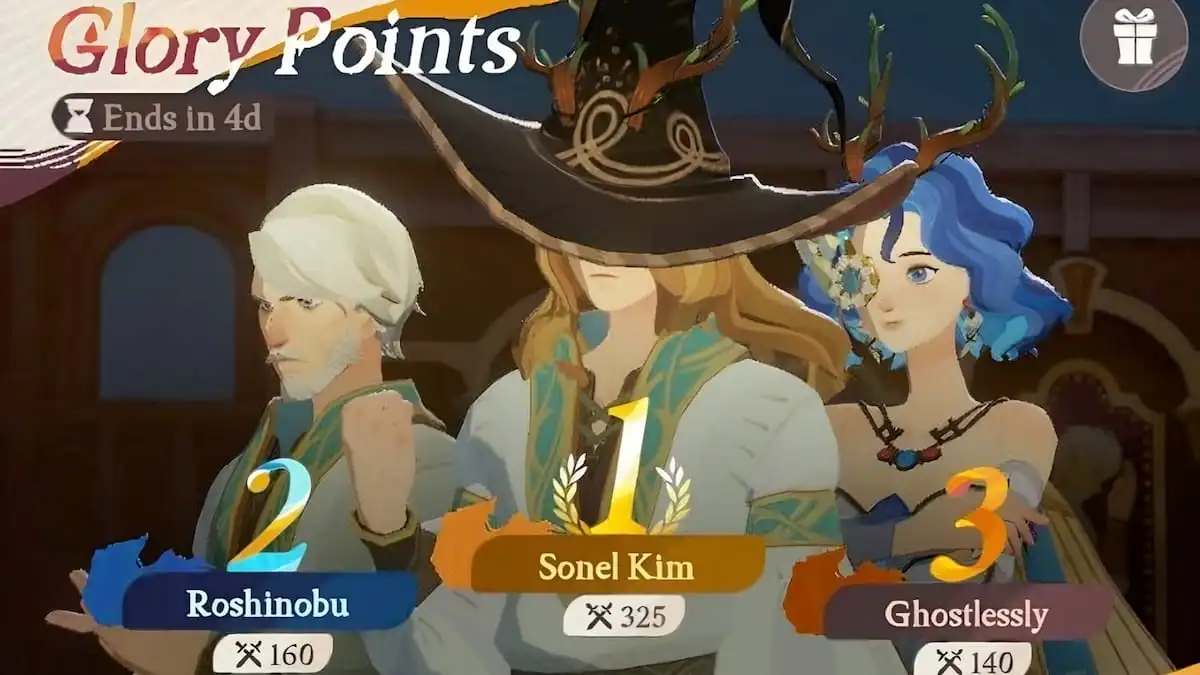 Glory Points banner in AFK Journey