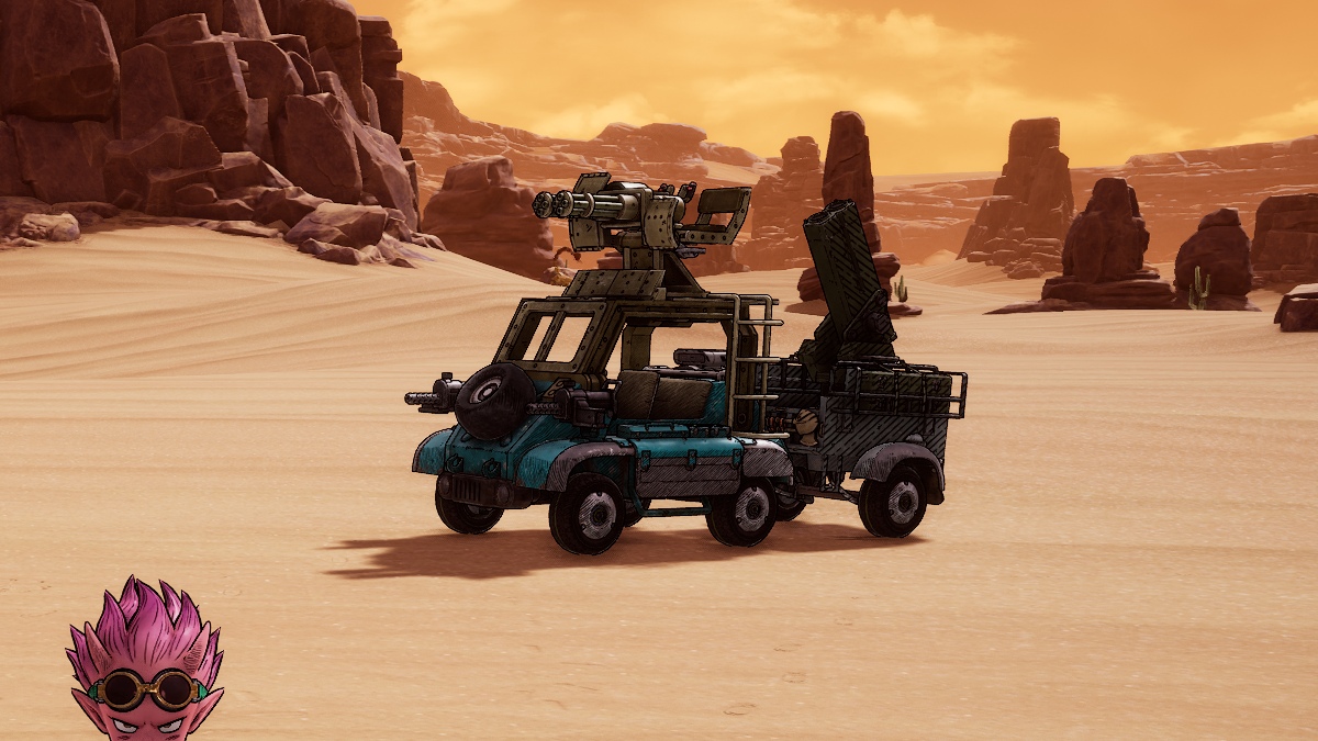 sand land car vehicle